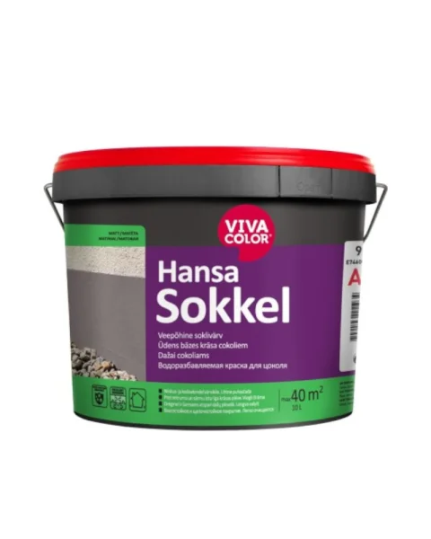 Vivacolor Hansa Sokkel Soklivärv