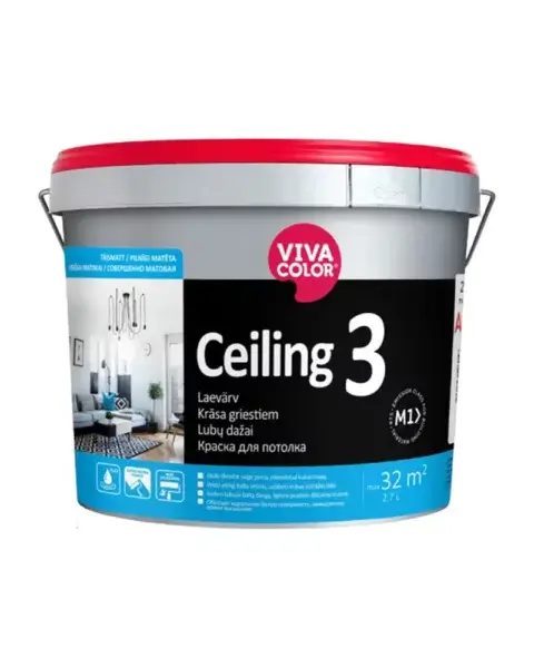 Vivacolor Ceiling 3 lubų dažai