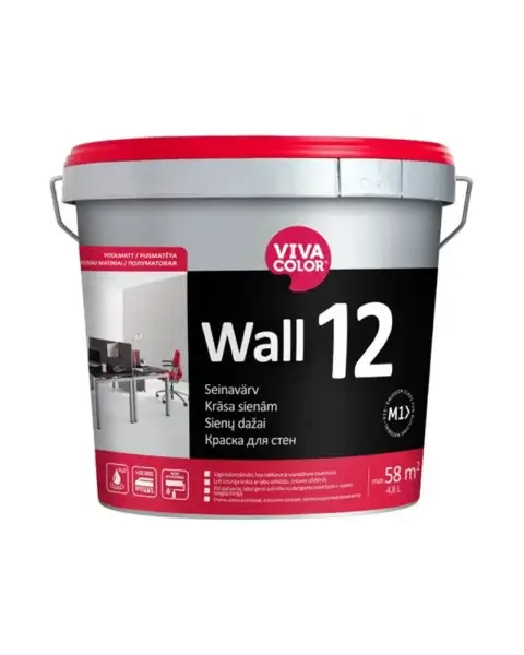 Vivacolor Wall 12 dažai