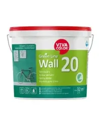 Vivacolor Green Line Wall 20 krāsa sienām un griestiem