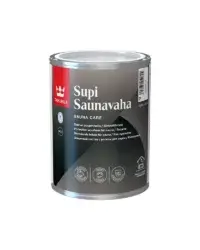 Tikkurila Supi Saunavaha Premium Protective Wood Wax for Sauna Benches, Walls, and More