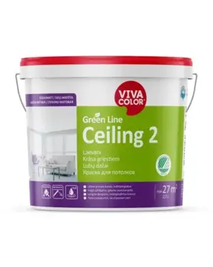 Vivacolor Green Line Ceiling 2 ksisäkattomaali