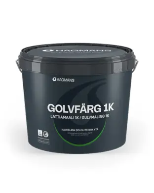 Hagmans Golvfärg 1K peinture de sol pour béton