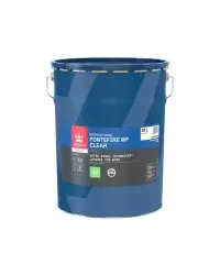 Tikkurila Fontefire WF Clear Feuerhemmender Lack für Holz im Innenbereich - Vollständig matt, 20 L