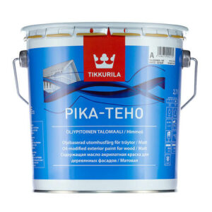 Tikkurila Pika Teho krāsa koka fasādēm