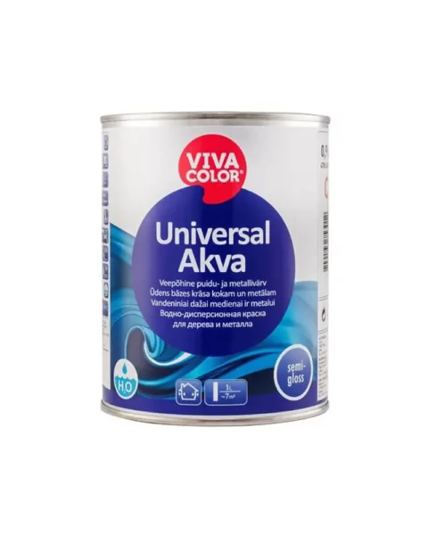 Vivacolor Universal Akva krāsa dažādām virsmām