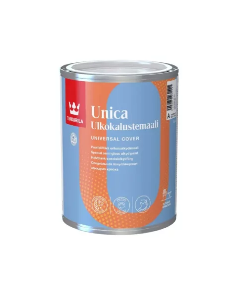 Tikkurila Unica Ulkokalustemaali universalūs dažai