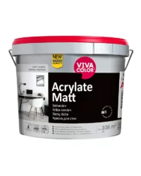 Vivacolor Acrylate Matt dėvėjimuisi atsparūs sienų dažai