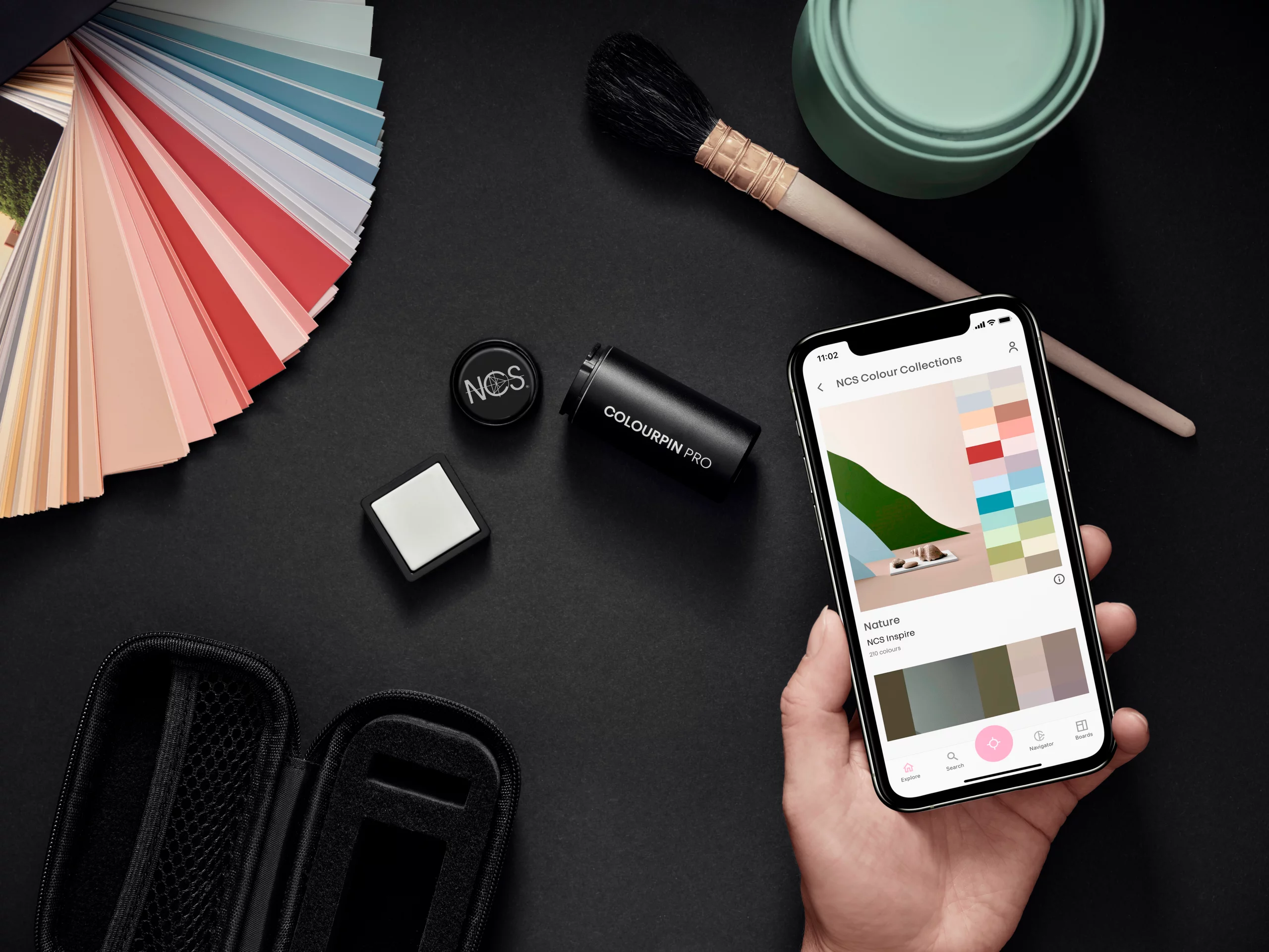 Application NCS Bluetooth NCS Colourpin II - Lecteur De Couleurs Sans Fil - App Mobile - Pour Déco Et Pro - 8.5x3x15cm Design Déco Bricolage Application NCS Bluetooth NCS Colourpin II - Lecteur De Couleurs Sans Fil - App Mobile - Pour Déco Et Pro - 8.5x3x15cm Design Déco Bricolage