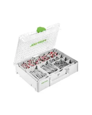 Festool Systainer³ Organizer M 89 SD screws with dowels and box 577353