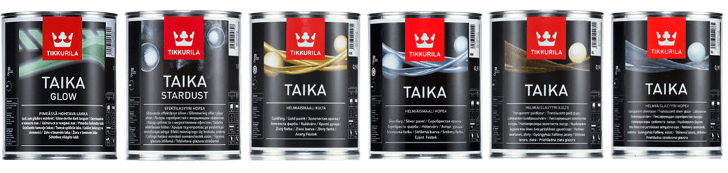 Tumsā Spīdoša Laka - Tikkurila Taika Glow! 11 visas Taikas