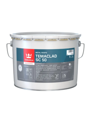 Tikkurila Temaclad SC 50 Peinture Polyuréthane Acrylique Bi-composant