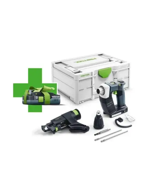 Festool Akumulatora Rīģipša Skrūvgriezis DURADRIVE DWC 18-4500-Basic-4,0 577056