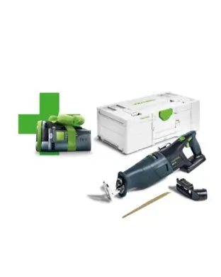 Festool Akumulatora Zobenzāģis RSC 18 EB-Basic-5,0 578409