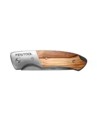 Festool Working Knife, Durable Olive Wood Handle, 3Cr13 Steel Blade - Reliable, 203994