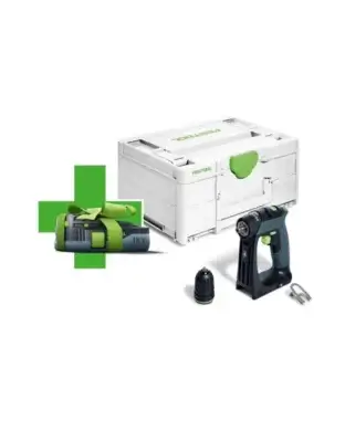 Festool CXS 18-Basic: jaudīga 18V kompakta akumulatora urbjmašīna ar 13 griezes momentiem