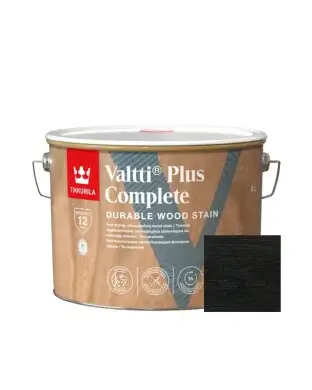 Tikkurila Valtti Plus Complete Imprägnierbeize für Holz - Black Ebony