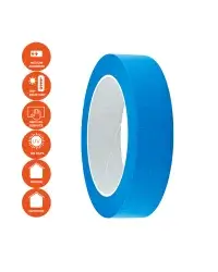KRASO Blue Premium UV120 līmlente – Japānas Washi papīrs, UV noturīga līdz 16 nedēļām - 25 mm, 50m