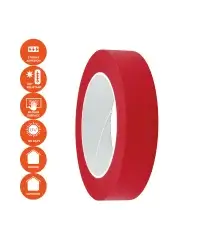 KRASO Red Premium UV-PLUS līmlente – Washi papīrs, UV noturība līdz 4 mēnešiem