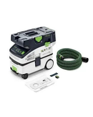 Festool CTLC MINI I-Basic Cordless Mobile Vacuum Cleaner with Bluetooth®, Dust Class L and 36V power, 577065