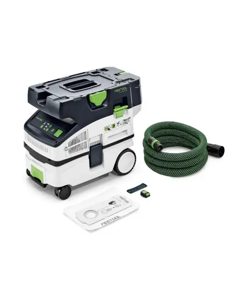 Akumulatorowy odkurzacz mobilny Festool CTLC MINI I-Basic z Bluetooth®, klasą pyłu L i zasilaniem 36 V, 577065