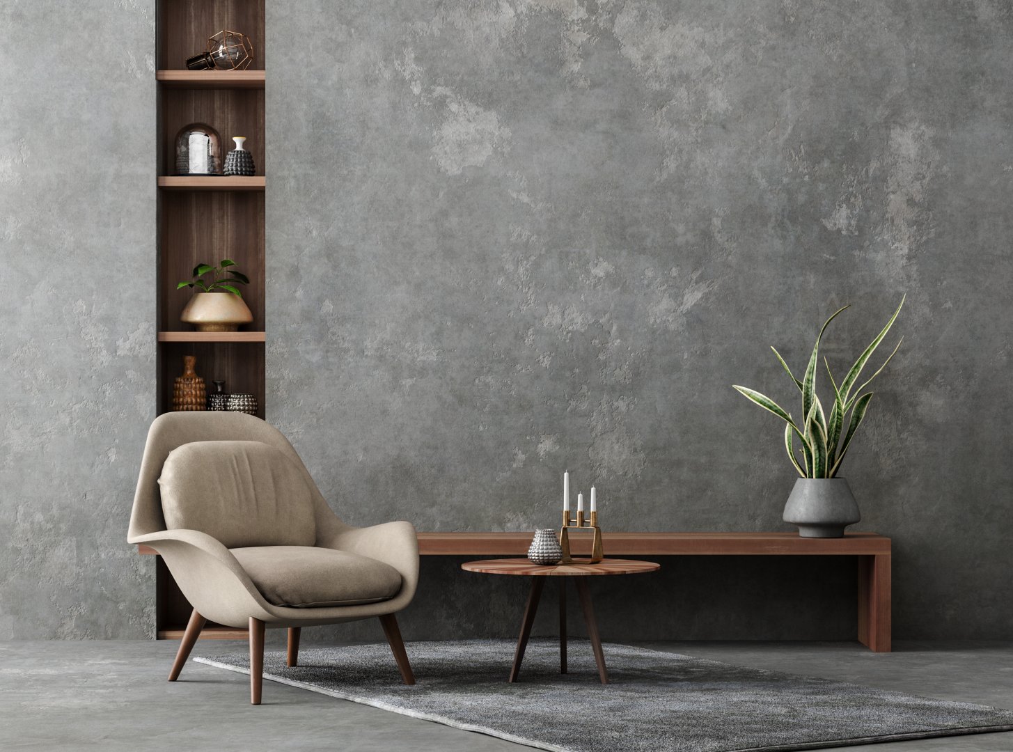 Mikrocements dzīvojamajā telpā