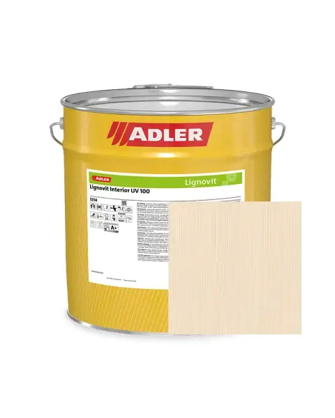 ADLER Lignovit Interior UV 100 Großglockner | Lazura do drewna z filtrem UV | Profesjonalna ochrona przed żółknięciem