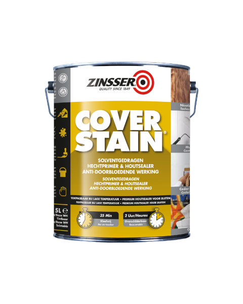 ZINSSER® COVER STAIN® Primer-Sealer Stain Killer, Fast Drying