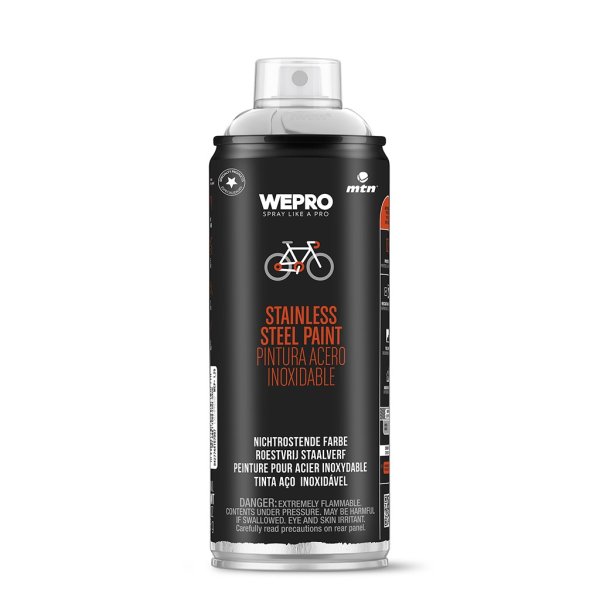 MTN Farba Stal Nierdzewna Antykorozyjna Akrylowa w Sprayu 400ml