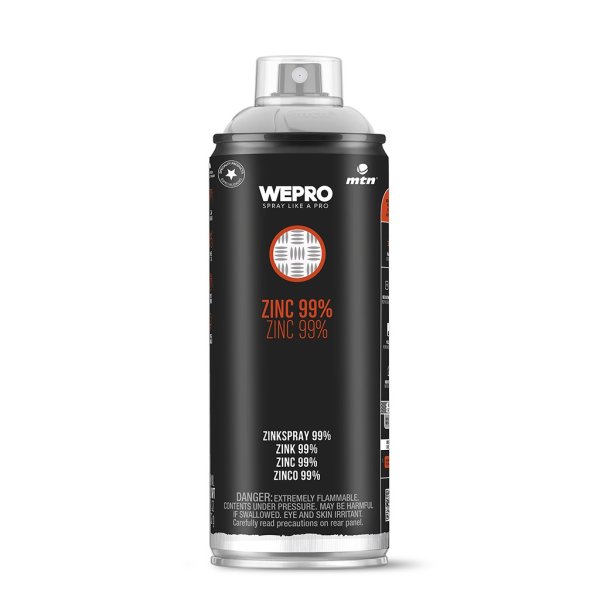 MTN 99% Zinc High Corrosion Protection Spray Paint 400ml