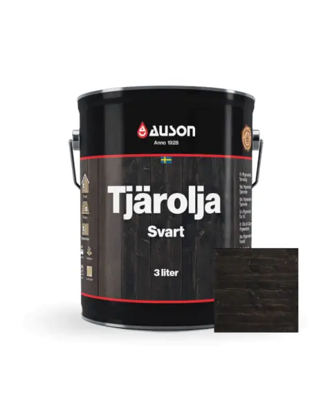 Auson Pigmentoitu Tervaväri Musta ulkokäyttöön