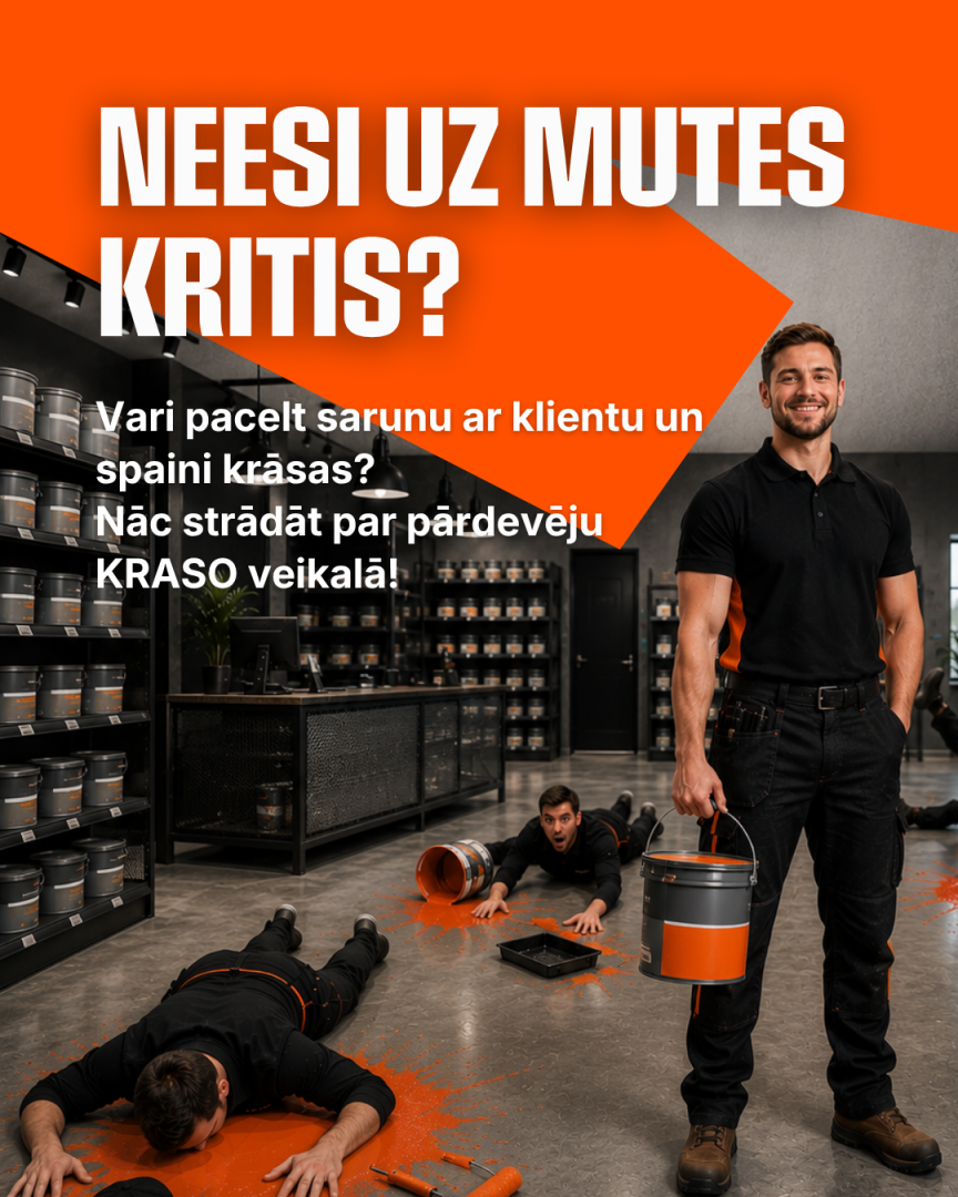 KRASO Neesi uz mutes kritis