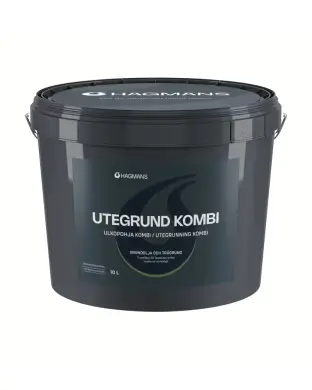 Hagmans Utegrund Kombi – Monipuolinen ulkopuun pohjustusmaali UV-suojalla ja homeenestolla