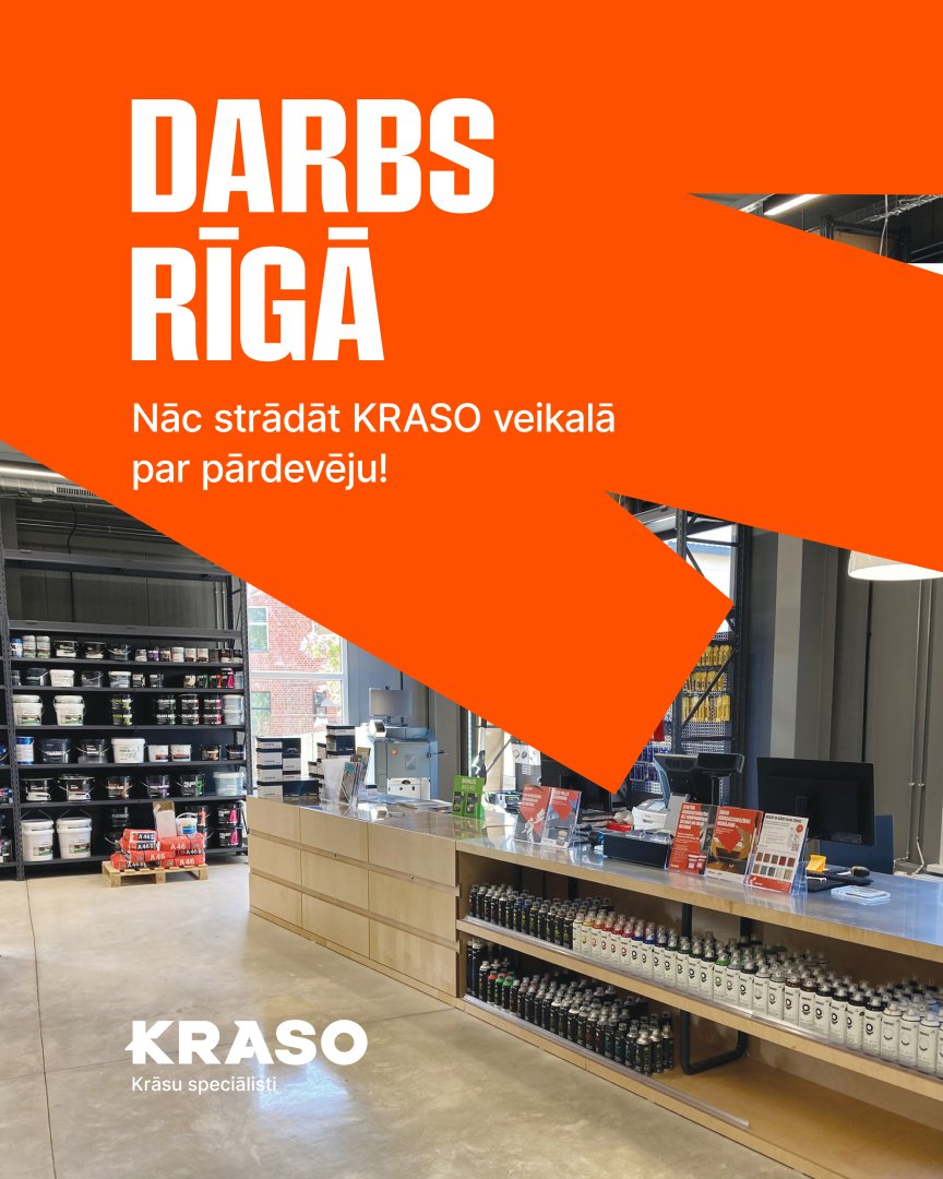 Pievienojies Kraso Komandai – Meklējam Kolēģi Rīgas Veikalā 1 kraso vakance riga 1080x1350 1